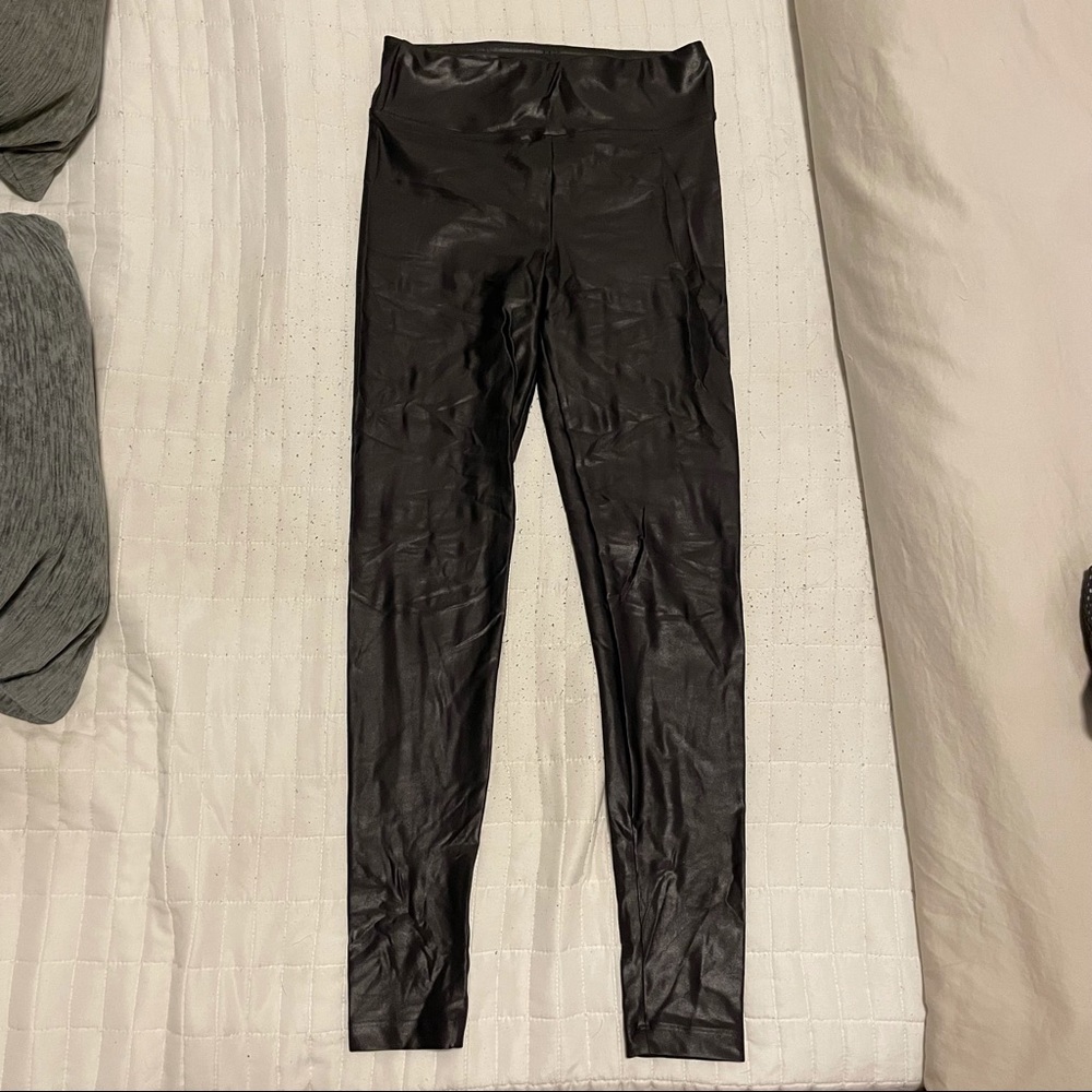 koral dark gray shiny legging